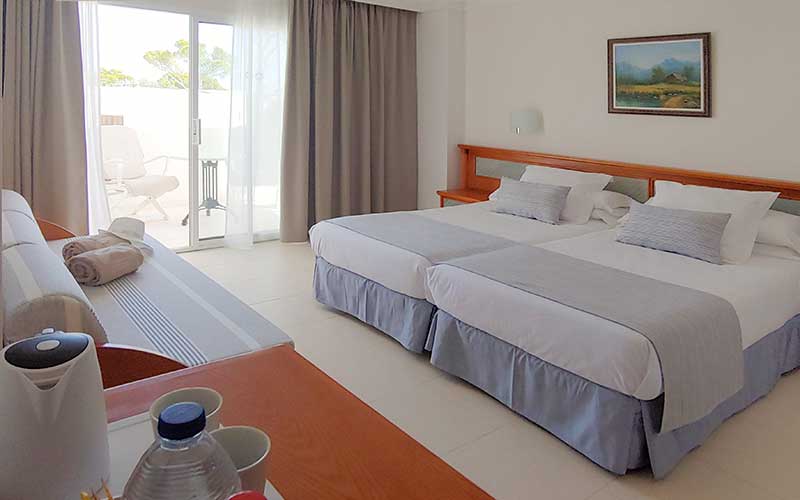 superior room pool view hotel rocamarina bed superior room pool view hotel rocamarina